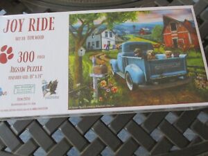 Suns Out Brand 300 Piece Tom Wood Art PUZZLE Joy Ride" New 18"x24"