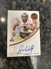 2007 Press Pass Garrett Wolfe AUTO Bronze Northern Illinois Huskies