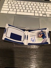 2018 KYLE LAULETTA PANINI NATIONAL TREASURES BOOKLET AUTO PATCH RC /99 RPA