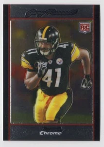 2007 BOWMAN CHROME ROOKIE Gary Russell Rookie Pittsburgh Steelers #BC102 - Picture 1 of 2
