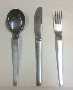 Italy Stainless DANISH MODERN Design UNF339 Flatware~Choice Piece~ HEAVY DUTY - Picture 1 of 6