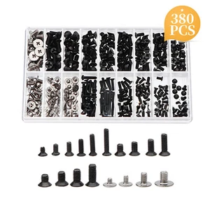 360X Universal Laptop Computer Screw Repair Kit M2-M3 For IBM HP Dell Lenovo RWe - Afbeelding 1 van 8