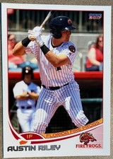 2017 Austin Riley Florida Fire Frogs Minor League CHOICE #24 baseball card