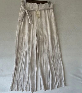 Hem & Thread Boutique Womens Cute Wide Leg Pants - TALL - NEW With TAGS - SIZE M - Picture 1 of 11