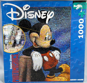 Disney Magic - Mickey Mouse Photomosaics 1000pc Puzzle by Robert Silvers 🌟