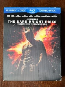 The DARK KNIGHT RISES Blu-ray & DVD Combo Pack 3 Discs Lenticular Slipcover 2012 - Bild 1 von 15