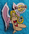TORONTO SEXY BLONDE ANGEL SERIES GUITAR GIRL LYRE HARP 2005 Hard Rock Cafe PIN