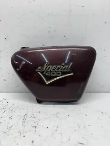 Yamaha XS400 XS 400 Special Right Side Cover / Panel and Emblem / NOT CRACKED - Picture 1 of 7
