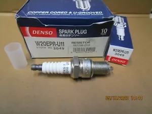 DENSO SPARK PLUG W20EPR-U11 3049 PORSCHE ROVER ISUZU SAAB SUZUKI X 1 - Picture 1 of 1