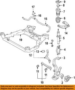 FORD OEM 06-07 Fusion Suspension Components-Ft Lwr Cntl Arm 6M8Z3078A - Bild 1 von 1