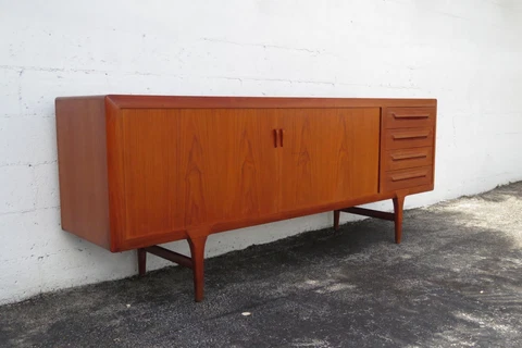 Ib Kofod Larsen for Faarup Møbelfabri Denmark Danish Modern Sideboard 4972 Cover
