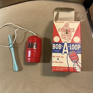 Bob-A-Loop NOS 1958 Romco Enterprises Skill Action Game Toy Vintage Original Box