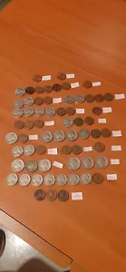 Lot Of 62 Usa Coins From 1961-2015-In Good State-Please see photo/Description - Picture 1 of 9