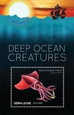 Sierra Leone 2011 - Deep Ocean Creatures - Souvenir Stamp Sheet Scott 3102 - MNH