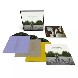 George Harrison All Things Must Pass  3LP Green/Black Splatter Vinyl - Picture 1 of 1