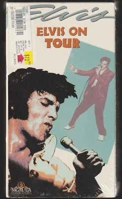 Elvis Presley on Tour VHS, 1992 MGM New Sealed - Image 1 of 2