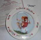 1984 June Sarah Stilwell Weber Calendar Collection Collector Plate 