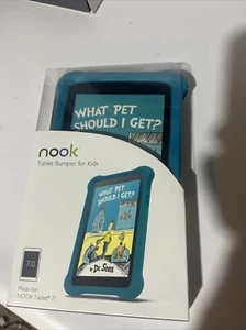Nook Scuba Blue Micro Foam Kid's Bumper Case 7" Nook Tablet NEW PACKAGE - Picture 1 of 4