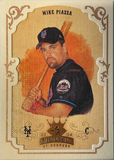 2004 Diamond Kings Framed Bronze #50 Mike Piazza New York Mets *MLB ALLSTAR/HOF*