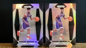 x(2) 2017-18 Panini Prizm Rookie Frank Mason III Silver Prizm RC #26 - Imagen 1 de 2