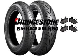 BRIDGESTONE BATTLECRUISE 130/90-16 FRONT 150/80-16 REAR TIRE SET HARLEY SOFTAIL - Picture 1 of 2