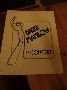 BARRY MANILOW - RARE 1978 LARGE FORMAT CONCERT PROGRAMME. - Picture 1 of 3