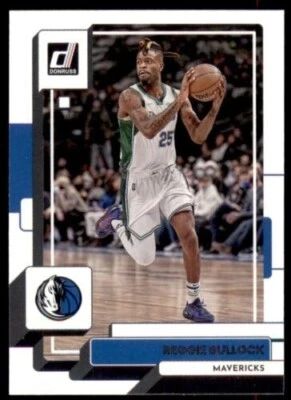 2022-23 Donruss Basketball Base #183 Reggie Bullock - Dallas Mavericks - Image 1 of 2