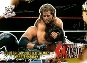 2001 Vintage Fleer WWF Wrestlemania Wrestling #91 Good Friends Better Enemies - Picture 1 of 2