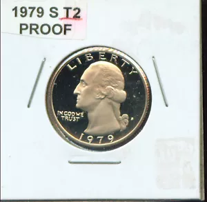 1979-S T2 Washington Quarter CH/EDELSTEIN BU (3G325) KLAR S - Bild 1 von 2