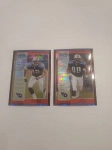 2005 Bowman Chrome 2 Card Red Refractor Rookie Lot - Picture 1 of 2