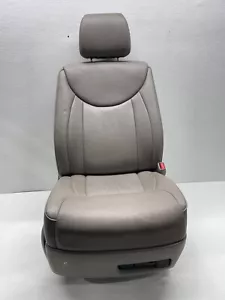 2001-2003 LEXUS LS430 FRONT PASSENGER RIGHT GREY LEATHER SEAT 2002 01 02 03 - Picture 1 of 12