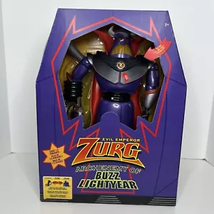 Disney Parks Toy Story Evil Emperor Zurg 15” Talking Action Figure Pixar New - Picture 1 of 10