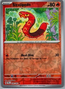 Sizzlipede SV05: Temporal Forces 036/162 Near Mint NM Reverse Holo - Picture 1 of 2