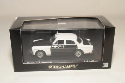 A30 1:43 MINICHAMPS VOLVO AMAZON AMAZON 121 4-DOOR 1966 POLIS POLICE MIB RARE! - Bild 1 von 4