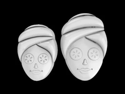 Spa Day Mold, Bath Bomb Mold, Soap Mold, Chocolate Mold, Craft Mold - Image 1 of 4