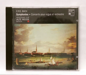 STEFAN MEI – CPE BACH symphonies, concerto for organ HARMONIA MUNDI CD NM - Picture 1 of 2