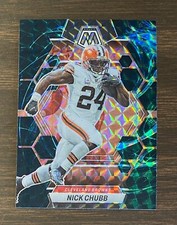 2023 MOSAIC NFL FOOTBALL #49 NICK CHUBB GENESIS VARIATION SSP