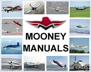 Mooney M-20 J 201 M20J Manual de Servicio y Manuales de Piezas y Propietarios CONJUNTO CD de Búsqueda - Imagen 1 de 2