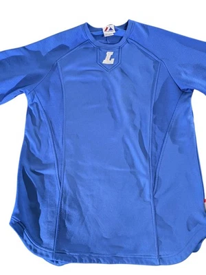 Detroit Lions Para Hombres Mediano Manga Larga Suéter Azul Real Sudadera NFL Fútbol Foto 1 de 4