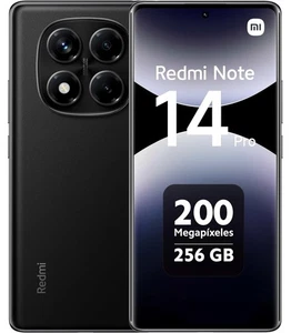 Xiaomi Redmi Note 14 Pro 8+256GB 6.67" 4G Midnight Black - Foto 1 di 11