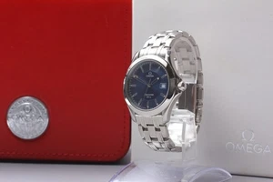 [Exc+5 in Box] Omega Seamaster 2501.81 Navy Blue Automatik Uhr aus Japan 1744 - Bild 1 von 11