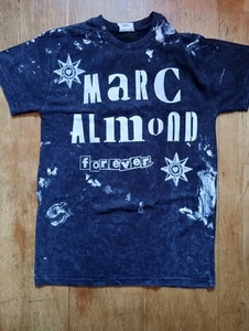 MARC ALMOND 'ƒorever' Small 38" †-shirt, LMT edition hand-printed, Unisex. - Picture 1 of 2
