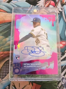 2020 Topps x Steve Aoki Wave 4 Devin Williams Out Of 10 - Picture 1 of 1