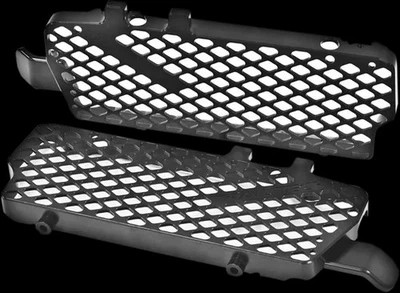 Trail Tech Black Front Radiator Debris Grill Guard Vented KTM 200 XCW 08-16 - Image 1 of 4