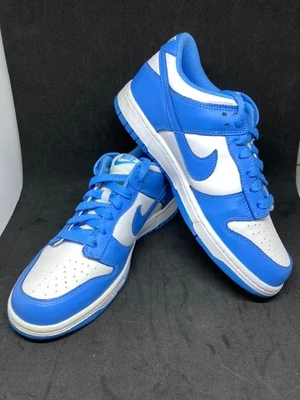 Nuevo Sin Caja: Nike Dunk Low University Blue GS “UNC” CW1590-103 Talla 7Y Foto 1 de 4