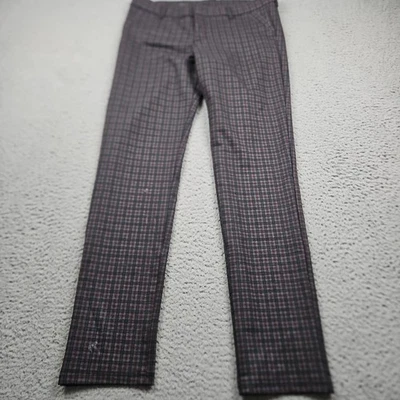 Kut From The Kloth Pants Womens 12 Plaid Flat Front Chino Casual - Image 1 of 4