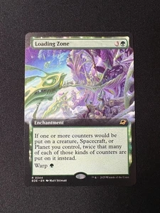 2025 MTG Edge Of Eternities Loading Zone Extended Art #344 - Picture 1 of 2