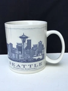 Starbucks 2012 Seattle Hometown Architecture Series 18 oz Kaffeebecher NEUWERTIG - Bild 1 von 5
