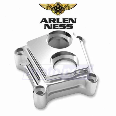 Arlen Ness 10-Gauge Lifter Block Covers for 2014-2017 Harley Davidson FXDL vi Foto 1 de 4