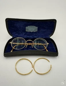Vintage Oliver Peoples OP-68 AG Brille Handarbeit Schildpatt & Gold mit Etui - Bild 1 von 8